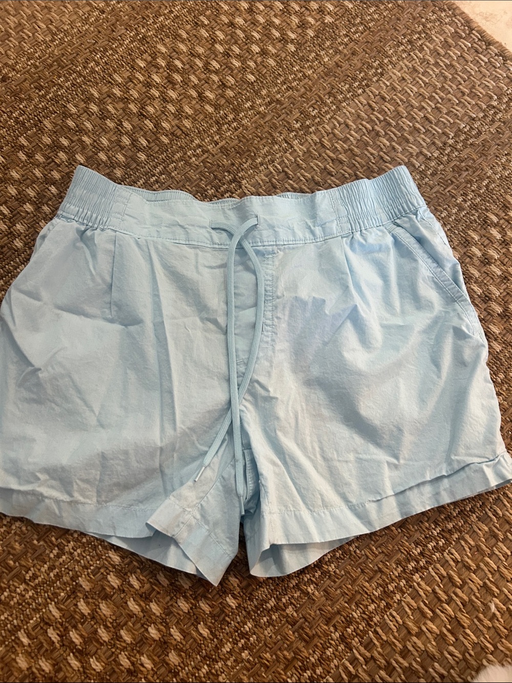 Columbia Light Blue Women's Drawstring Shorts